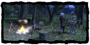 Royal huntsman's campsite in the Outskirts