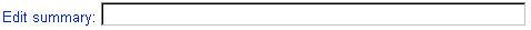 Edit summary text box