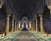 La Cathédrale vue de l'intérieur.