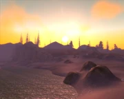 Azshara vue de la mer.