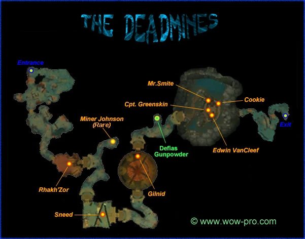 The Deadmines inside the instance.