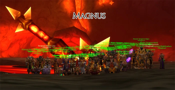 Magnus' First Ragnaros Kill!