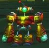 A Clockwork Rocket Bot.