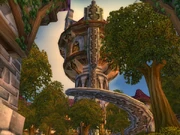 Outside view of the Wizard's Sanctum.