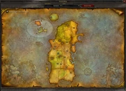 The Burning Crusade Kalimdor Map