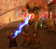 Orc engineer with Gnomish Universal Remote