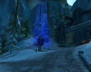Stormpike Aid Station at Night
