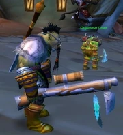 Orc male carrying the Flawless Arcanite Rifle