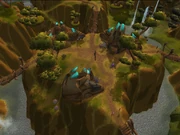 Halaa, view from above