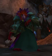 A player in a normal, purple Arakkoa form.
