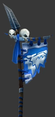 The Frostwolf battle standard