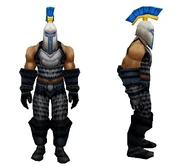 Human Wearing The Gladiator