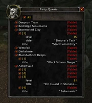 A table-accurate parsing of the data