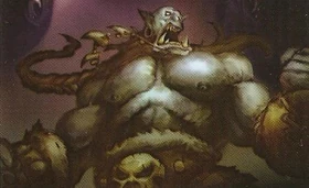 Broxigar as he appears on the cover of The Demon Soul.