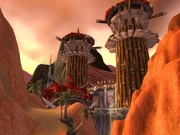The Talon Gate, the entrance to Orgrimmar from the Barrens