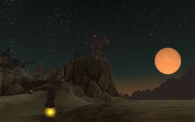 Cenarion Hold at night