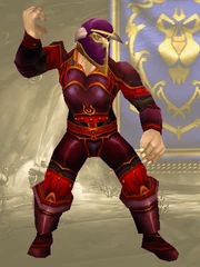 Human male wearing the Thorium armor set