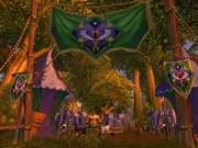 The Darkmoon Faire in Elwynn Forest