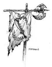 The banner of the Burning Blade