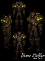 Demon Stalker Armor worn by a male night elf.