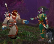 Meeting their new allies