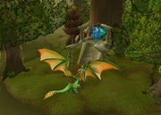 Goruniss facing his corrupted brother Taerar.