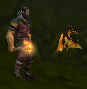Wyrmcult Poachers have a pet whelp.