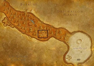 Map Location of Freewind Post