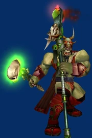 Orc Necromancer, by User:Xavius