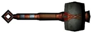 Rendering of the Volcanic Hammer