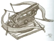 Double siege crossbow.
