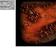 lines trying to point out possible corresponding elements that wc2 and WC3 maps may share
