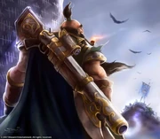 Telescopis Sharprifle artwork from the World of Warcraft TCG