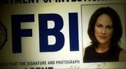 Annabeth Gish as Monica Reyes in the opening credits of Season 9.