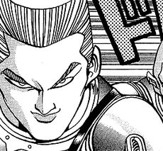 Johnny Gayle in the manga