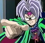 In the first series anime.