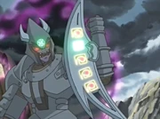 The large, bladed Disk of the Orichalcos Soldiers