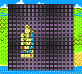 The in-game map of Holodrum Plain