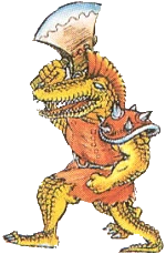 Artwork of a Daira from The Adventure of Link
