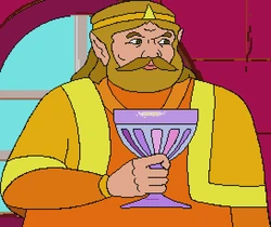 King Harkinian as he appears in Link: The Faces of Evil