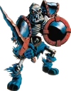 Artwork of the Stalfos from Ocarina of Time
