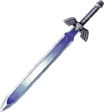 Artwork of the Master Sword from Ocarina of Time