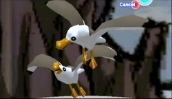 The Seagull figurine from the Nintendo Gallery