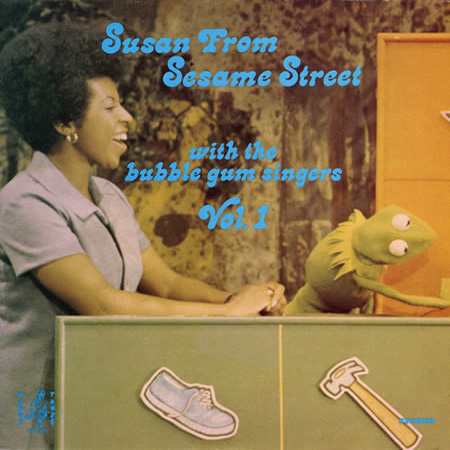 Susan from Sesame Street with the Bubble Gum Singers - Muppet Wiki