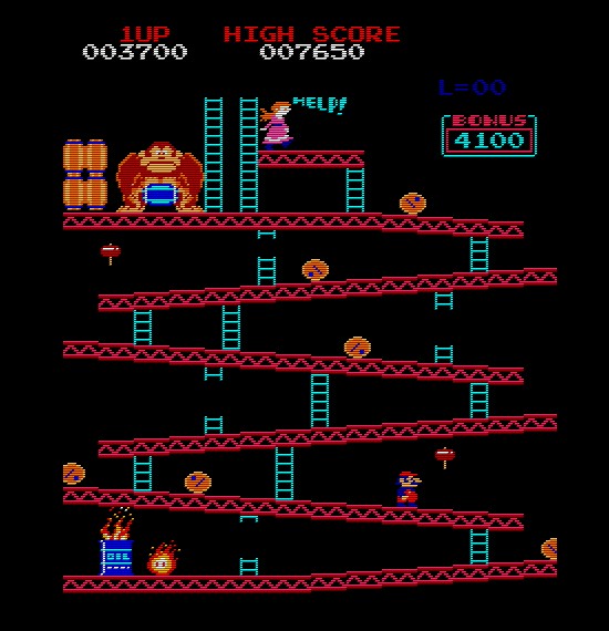 Donkey Kong (Arcade) - The Board 8 Wiki - Board 8, Users, Characters ...