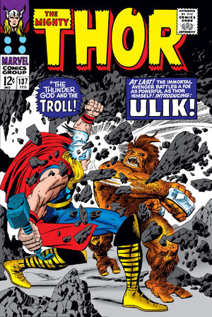 IL MITICO THOR corno N. 36 I TROLL  