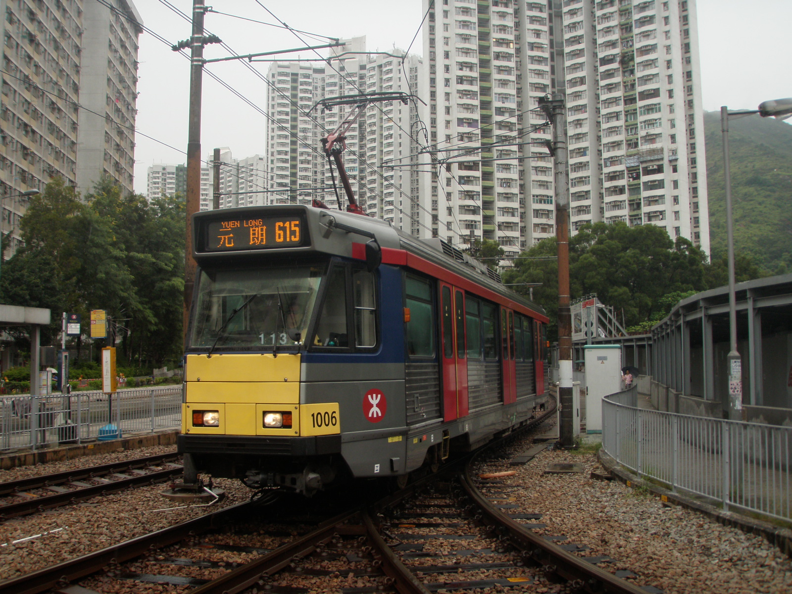 香港轻铁615线图片