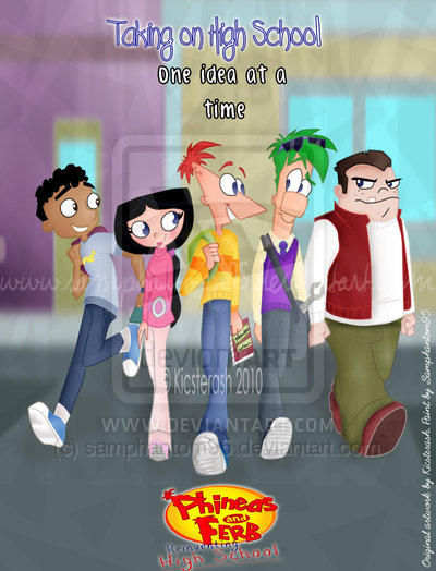 Image - PnF - Reinventing High School, by samphantom95.jpg - Phineas ...