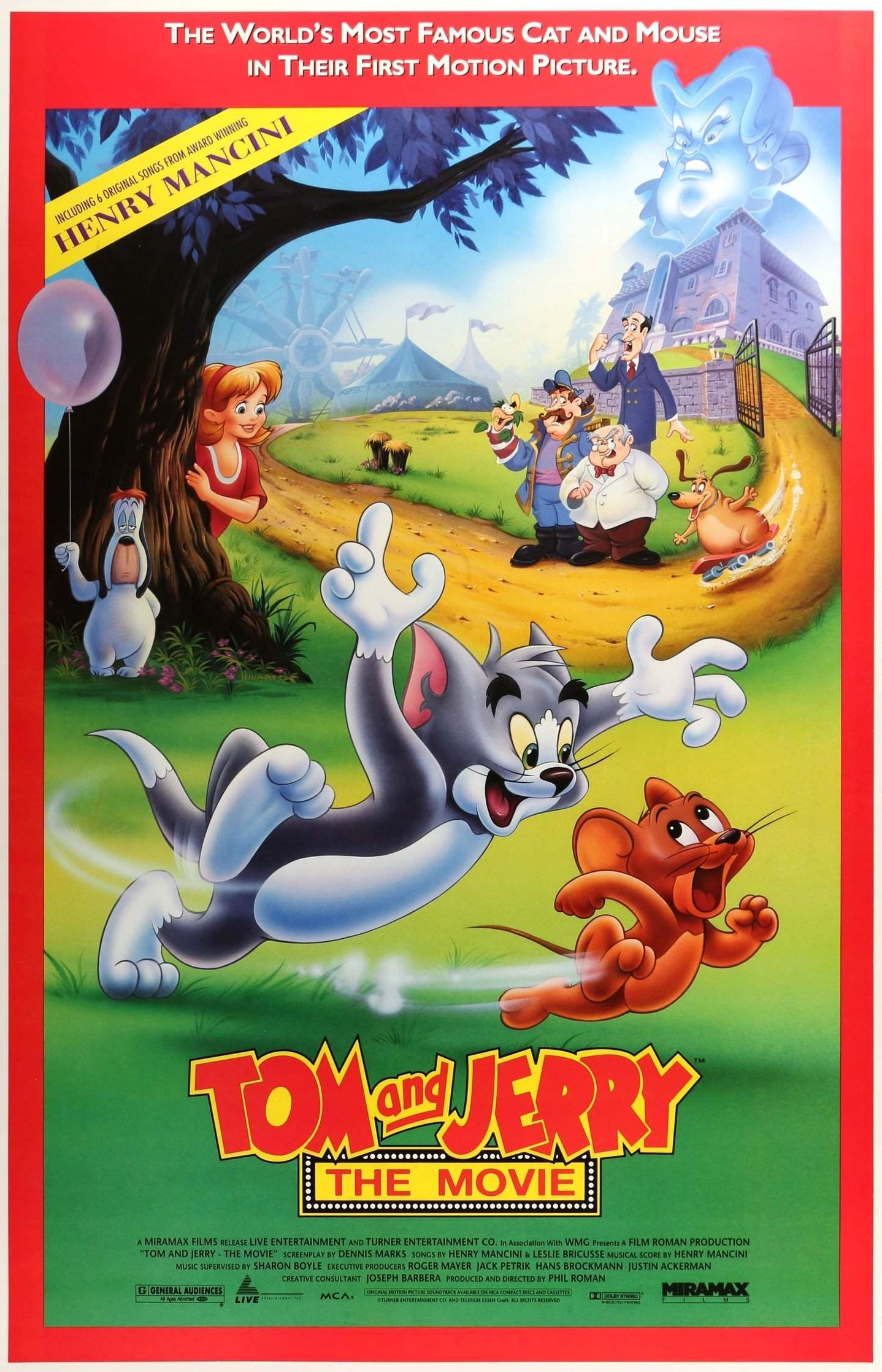   Authentic Tom Jerry Sericel Signed by Phil Roman Joe Barbera