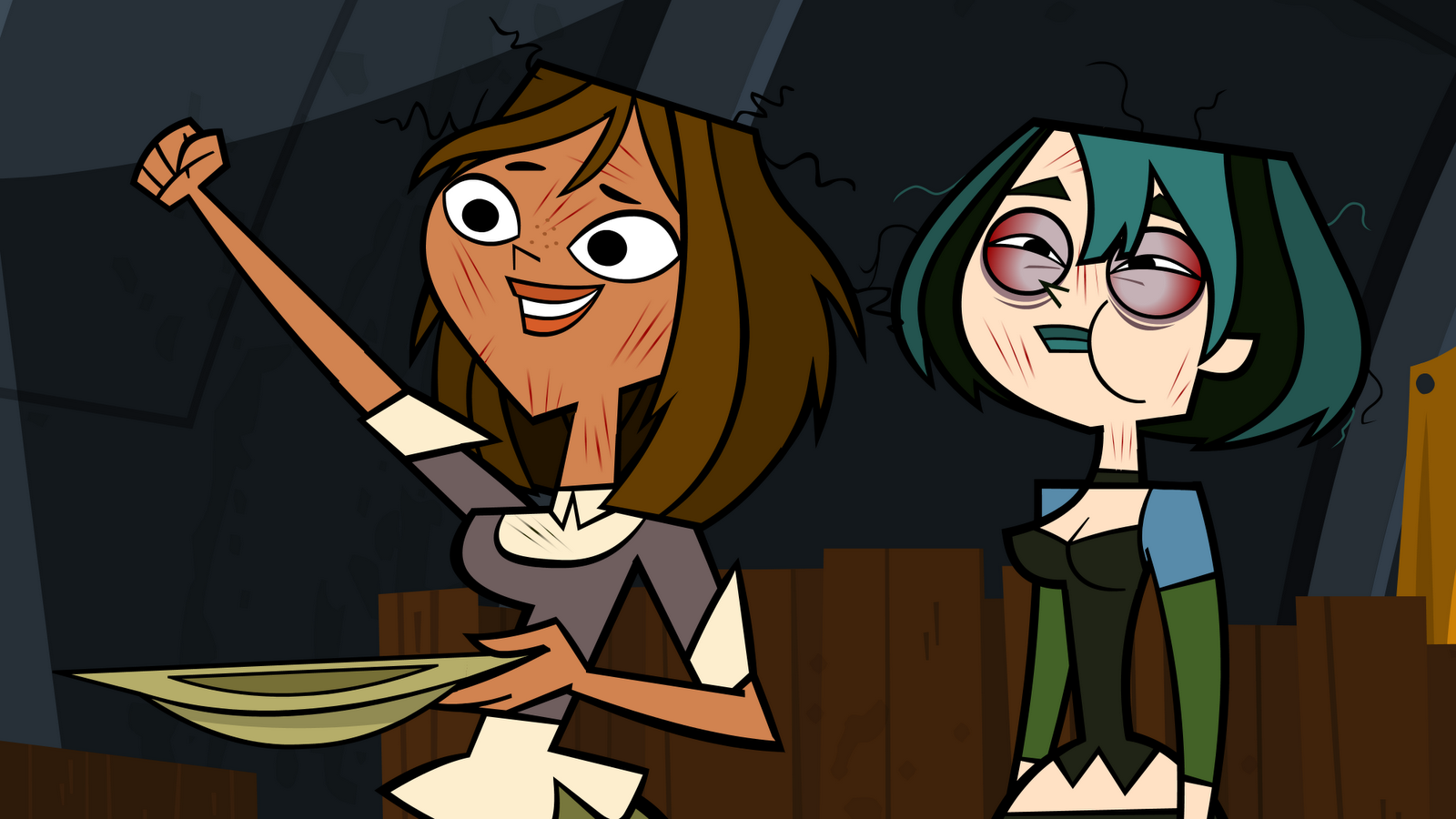 Courtney and Gwen - Total Drama Wiki